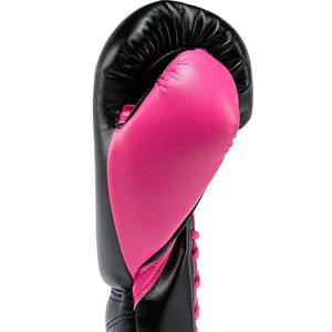 Guantes de Boxeo de Encaje de Alta Calidad con Logotipo Personalizado, Guantes de Boxeo Profesionales Originales de Cuero para MMA, Tallas de 8oz - Product Image 4