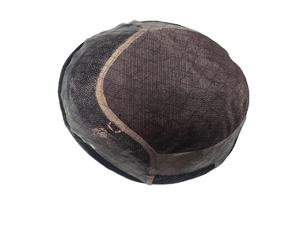 Peluca de tupé de cabello humano 100% para hombre, prótesis de cabello Remy indio, incluye ondas de agua de ondas profundas rectas rizadas de Bangladesh - Product Image 3