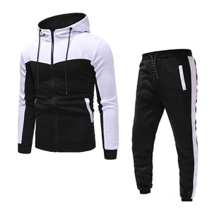 <b>Men</b> Fleece Tracksuit Oem Odm Customized Factory Price Bulk Orders Premium High Quality Warm Comfortable Sportswear Manufacturer - Product Image 2