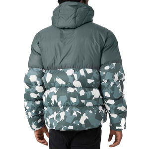 Blouson matelassé à col montant, épais et chaud, pour homme, coupe oversize, tendance, OEM - Product Image 4