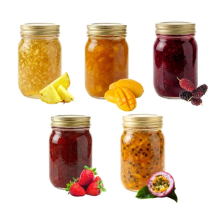 ราคาแข่งขัน ขายดีที่สุด คุณภาพเยี่ยม แยมผลไม้หวานในกระปุกพลาสติก - Product Image 1