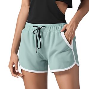 Pantalones cortos deportivos de verano de algodón transpirable para mujer, ropa informal de Yoga y playa, pantalones cortos para mujer 2026 - Product Image 1