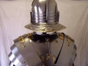 Auténtico Casco Romano Lorica Segmentata Medieval, Acero Suave Antiguo Pulido y Plateado, Temática Deportiva, Armadura de Caballero, Cosplay de Halloween - Product Image 6