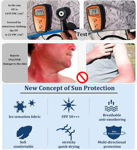 Camisas de Pesca Ligeras para Hombre, Protección Solar UPF 50+, Secado Rápido, Manga Larga, con Capucha, Venta al Por Mayor - Product Image 6