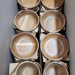 TOP SELLING 2026 Wooden Bowl Handcrafted Wood Bowl for Snack Serving and Food Presentation in Dining Table Setup - Product Image 2