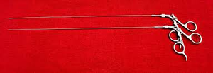 Electrodo de corte bipolar 21FR / 7mm, tijeras semirrígidas 5FR / 340mm / 360 °   Pinzas de agarre semirrígidas giratorias 5FR / 340 mm - Product Image 3