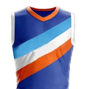 Uniforme de Baloncesto sin Mangas, 100% Poliéster, Transpirable, de Secado Rápido, con Impresión por Transferencia de Calor Personalizada, para Deportes Unisex de Talla Grande - Product Image 2