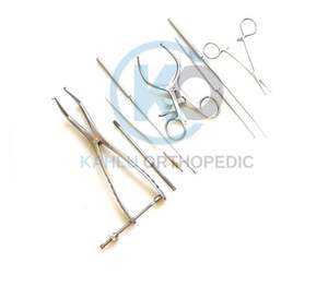 Juego de Instrumentos Profesionales para Cirugía de Menisco, Acero Inoxidable, Pinzas Ortopédicas Manuales, Clase I, Certificado CE por KAHLU ORTHOPEDIC - Product Image 2