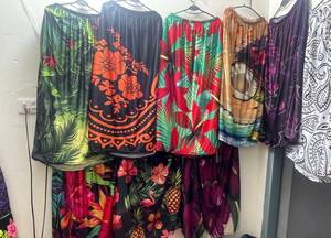 OEM New Printed Polynesian Micronesia Cotton <b>Skirts</b> Custom Polynesian Hawaii Design Beach Holiday <b>Skirt</b> - Product Image 4