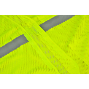 Gilet de sécurité routière pour hommes à prix abordable, service OEM, logo personnalisé, gilet respirant, nouvelle construction en maille, gilet de travail de sécurité - Product Image 4
