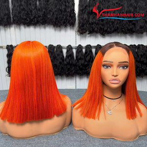 Gran Oferta, Cabello Humano Vietnamita 100%, Liso, Extensión de Cabello Tipo Bob, Brillante, Sin Enredos, Sin Caída, Listo para Enviar - Product Image 4