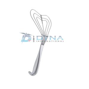 Rétracteur pulmonaire Allison, largeur de la spatule 132 mm, longueur 26 cm, acier inoxydable, instruments chirurgicaux cardiovasculaires - Product Image 4