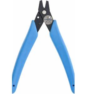 Pince à bec effilé 5 pouces (140 mm) en acier inoxydable, tête noire, poignée confortable, outil à ressort léger pour un travail fluide en bricolage - Product Image 5