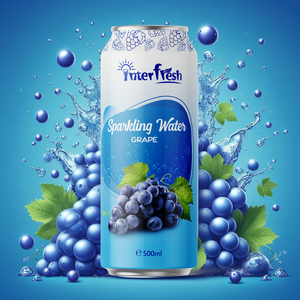 500ml Interfresh Sabor de uva espumosa de la marca Interfresh en Vietnam OEM y ODM - Product Image 2