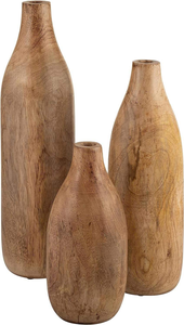 งานไม้คลาสสิกทำมือ เรียบง่าย สีน้ำตาลธรรมชาติ น้ำหนักเบาและทนทาน สำหรับตกแต่งบ้านหรือสำนักงาน โดย MULTI CRAFT - Product Image 2