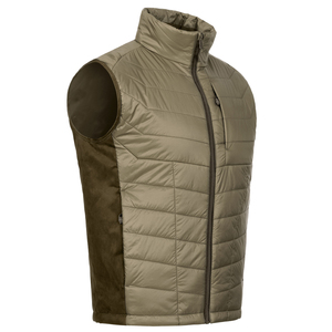 Men's Fleece Lined Puffer <b>Vest</b> Warm Quilted Sleeveless Winter Jacket Wholesale Supplier Factory Comfortable Sleeveless Winter - Product Image 4