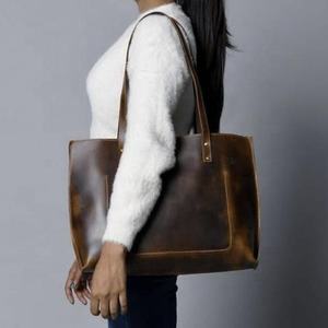 Good Quality Leather Product Women Canvas Leather <b>Bag</b> at Best Price Leather Canvas Women <b>Bag</b> - Product Image 5