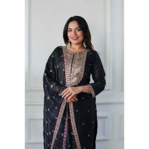 Ensemble de costume de fête magnifique pour femmes avec élégant fantaisie Dupatta - Product Image 6