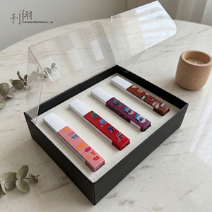 An all-new customizable lip <b>gloss</b> gift set, featuring minimalist, fresh-style packaging for perfect storage. - Product Image 4