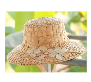 หมวกผักตบชวาเวียดนามแบบดั้งเดิมหมวกฟางสำหรับกีฬาสกีบ้านปาร์ตี้งานแต่งงานท่องเที่ยวตกปลาแบบสบายๆใช้ได้ทั้งชายและหญิง - Product Image 2