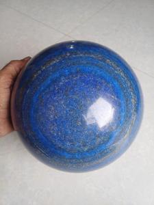 Sphère de cristal de lapis-lazuli naturelle polie, pierre précieuse de guérison, boule de Reiki, méditation des chakras, décoration de la maison, cadeau - Product Image 3