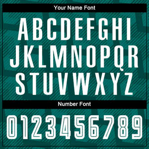 ชุดฟุตบอลแบบกำหนดเอง สีเขียวเข้ม ลายบล็อกเรขาคณิต ชื่อทีมและหมายเลขส่วนตัว เสื้อฟุตบอล กางเกงขาสั้น ชุดเต็มสำหรับผู้ชายและเยาวชน - Product Image 5