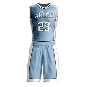 Nueva llegada: Chaleco de baloncesto personalizado, jersey de malla impresa, transpirable, de secado rápido, antibacteriano, para uniformes de entrenamiento. - Product Image 1