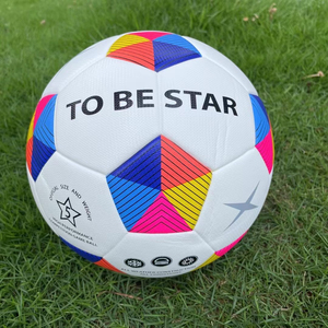 Wholesale Custom Logo Official Durable Thermal Bonded PU Leather Soccer Football <b>Training</b> <b>Ball</b> with Customized Size - Product Image 6