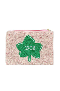 Pochette à monnaie artisanale multicolore en perles de rocaille avec motif patte élégant – Nouvelle collection pour femmes et jeunes filles par AFZA ENTERPRISES - Product Image 4