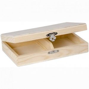 Boîte de rangement pour bijoux en bois de qualité supérieure, organisateur décoratif en bois pour bijoux, accessoires et trésors personnels - Product Image 2