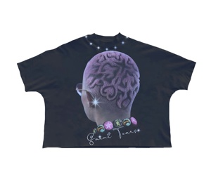 เสื้อยืดผ้าฝ้ายเนื้อนุ่มระบายอากาศได้ดีสำหรับผู้ชายเสื้อยืดผ้าฝ้ายธรรมดาระบายอากาศได้ดี - Product Image 1
