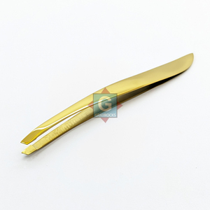 แหนบดึงขนคิ้วปลายเฉียง สแตนเลส สำหรับขายส่ง - Product Image 4