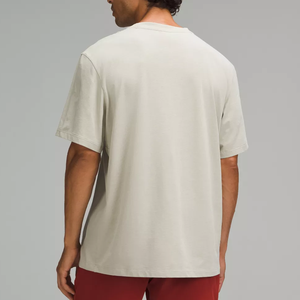 Camisetas de Manga Corta para Hombre, 100% Poliéster, Anti-Pilling, Cuello Redondo, Teñido con Hilo, Secado Rápido, Ropa Deportiva Informal, Gimnasio, Fitness, Running - Product Image 5