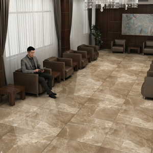 Azulejos de Porcelana Egipcia Alizer Beige Marfil 800x800mm, Azulejos de Piso Gris Claro Pulidos y Esmaltados 40x40 60x60 80x80cm - Product Image 5