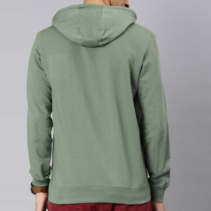 High Quality Cotton Zip-up Hoodie With Print Pattern Comfortable Casual Fashion Drop Shoulder Logo Printed Regular <b>Sweatshirts</b> - Product Image 3