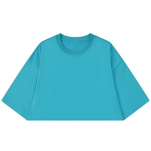 Camiseta Personalizable con Logotipo en la Parte Delantera, Talla Grande, Casual para Hombre, Manga Corta, Transpirable, Bordada, Ecológica, Lisa, de Alta Calidad - Product Image 3