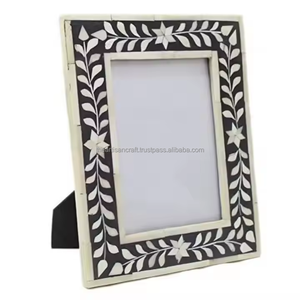 ช่างฝีมือทำกรอบรูปฝังเปลือกหอยเพื่อการตกแต่งภายในที่ไร้กาลเวลาอุปกรณ์ตกแต่งบ้านและอัลบั้มภาพถ่าย - Product Image 6