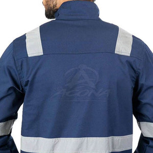 Chaquetas de Trabajo de Alta Visibilidad Resistentes con Costuras Reforzadas, Tejido de Poliéster Transpirable de Secado Rápido y Bolsillos Seguros - Product Image 6