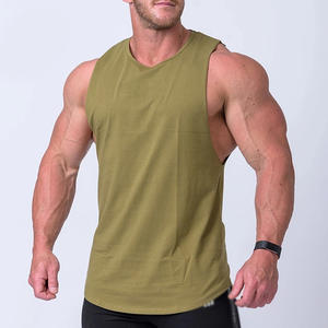 Camiseta sin mangas de entrenamiento y correr sin mangas para hombre personalizada directa de fábrica OEM cantidad precio bajo - Product Image 6