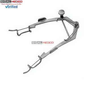 Weeks Eye Speculum 3 Inch Fenestrated Wire Blades Ophthalmology Surgical Instrument <b>Set</b> German Stainless Steel Reusable - Product Image 3
