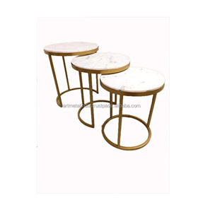 TABLE basse en métal personnalisée faite à la main dans un nouveau STYLE pour la décoration au dernier LOOK TABLE centrale en métal nouvelle TABLE CONSOLE - Product Image 1