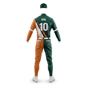 Ensemble de maillots de baseball personnalisés à manches courtes 100 % polyester respirant, uniforme de softball professionnel, vêtements de sport entièrement boutonnés - Product Image 4