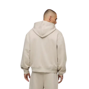 Sweat à capuche zippé personnalisé pour homme, coupe ample, en mélange de coton épais de qualité supérieure, épaules tombantes, style streetwear, fabricant OEM ODM - Product Image 2