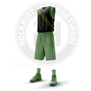 Conjunto de Uniforme de Baloncesto de Poliéster Diseñado con Tela Ligera y Transpirable que Ofrece Comodidad, Durabilidad y Rendimiento - Product Image 5