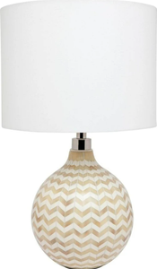 Lampes de table bohèmes en résine moderne avec motifs incrustés à la main, écologiques et durables, décoration intérieure pour Diwali - Product Image 2