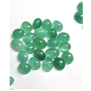 100 Piezas de Esmeralda Natural de 8mm - 20mm, Cabujón Ovalado en Forma de Pera, 316 Quilates, Lote Iroc Sales, Buena Calidad, Cabujón Suelto para Joyería - Product Image 2