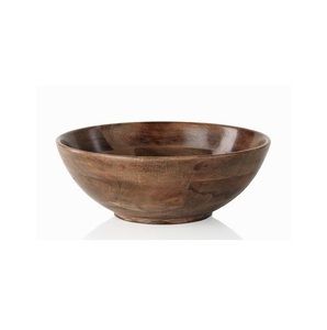 Plat de service en bois style ferme rustique à grain naturel pour fruits, noix, collations, salades, desserts, pour la salle à manger, la cuisine et le comptoir - Product Image 2
