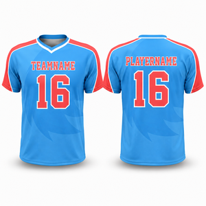 Camisetas de Voleibol y Lacrosse Sublimadas Personalizadas de Manga Corta - Transpirables, Anti-UV, Ecológicas, 100% Unisex - Product Image 1
