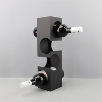 Nouveau design, porte-verres à vin décoratif moderne léger et écologique fait à la main de haute qualité pour la fête, petit support de table
