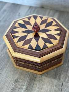 Wooden Roti Storage <b>Box</b> Chapati Hotpot Insulated Food <b>Container</b> Handmade Eco Friendly Kitchen Dining Serving Basket Style <b>Box</b> - Product Image 2